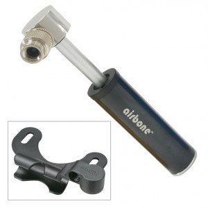 Minipumpe Airbone Supernova ZT-702/A2 AV, 99mm, schwarz, inkl. Halter
