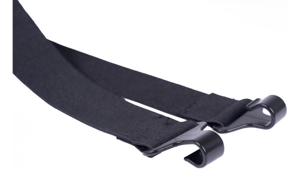 AtranVelo ATRAN SICHERUNGSGURT FLAT BUNGY CORD 450MM SCHWARZ
