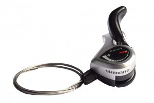 SHIMANO Schalthebel TOURNEY SL-TX50 3-fach (Mikroraster) Links Schelle