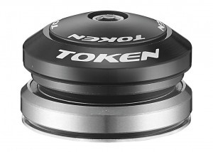 Steuersatz TOKEN Omega A-Serie AHead 1 1/8" Taper 1 1/4, schwarz (42/47mm)