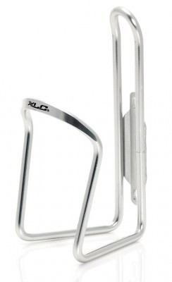 XLC Trinkflaschenhalter Alu BC-A03 silber/matt, inkl. Befestigungsschrauben