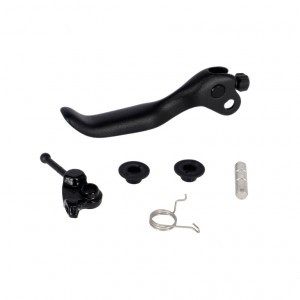 Scheibenbremshebel SRAM Li/Re, sw, Alu, Level Silver Stealth C1