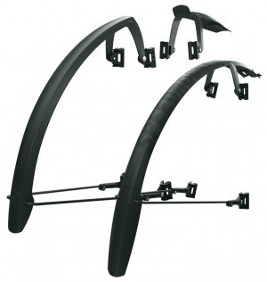 Schutzblechset SKS Speedrocker 28", Reifenbreite 23-42mm, schwarz