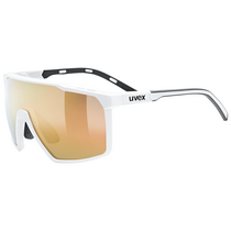 UVEX Mtn Perform S White Matt / Mirror Gold | One Size