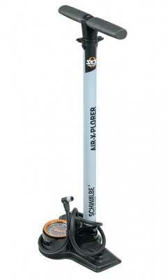 Standpumpe SKS Air-X-Plorer 10.0 Edition Clik Valve, mit Manometer
