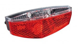 LED-Dynamo-Rücklicht BÜCHEL Tivoli Standlicht, Gepäckträgerbefest. 50/80mm