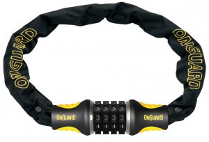 Kettenschloss Onguard Mastiff 8123C 120cm, Ø6mm, schwarz