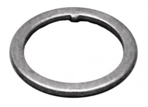 Nasenscheibe 1", 1,5mm, silber