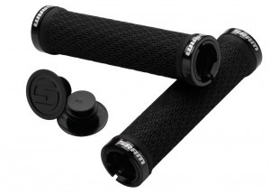 Griffe SRAM Locking Grips sw, 135mm, Double Clamps & End Plugs