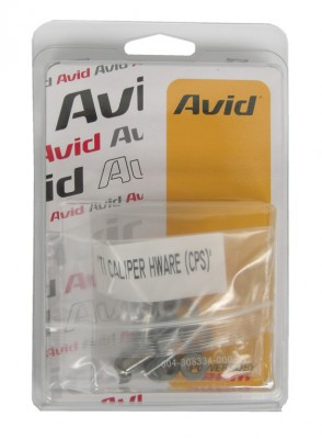 Schrauben-Set Avid für Scheibenbremse T25, Titanium, inkl. Beilagscheiben CPS