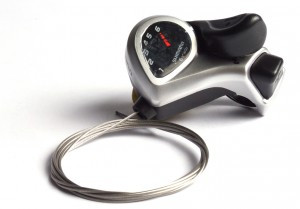 SHIMANO Schalthebel TOURNEY SL-TX50 6-fach Rechts Schelle