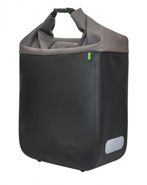 RACKTIME EINZELTASCHE DONNA, SCHWARZ/GRAU