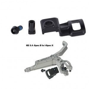 Brems-/Schalthebeladapter TRP 3.4 links, Shimano I-Spec B auf I-Spec II