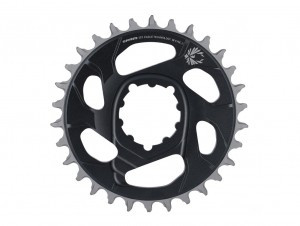 Kettenblatt SRAM X-Sync 2 Eagle 30Z.,Alu, grau, 11/12-f., DM, -4mm Offs.