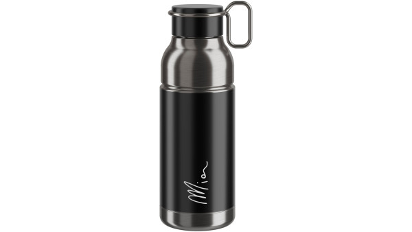 Elite TRINKFLASCHE ELITE MIA 650 ML SCHWARZ/SILBER