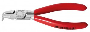 Zange für Sicherungsringe Unior rot, innen, gebogen, 140,12-25mm 538/1PR