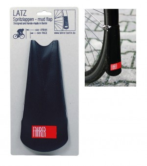 Spritzlappen Latz Race Fahrer