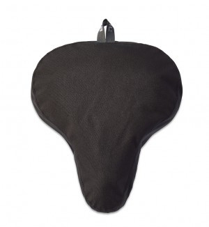 BASIL SATTELDECKE GO SOLID BLACK