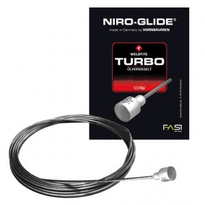 NIRO-GLIDE NIRO GLIDE TURBO BREMSZUG 1800MM, BIRNENNIPPEL