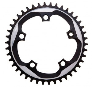 Kettenblatt SRAM X-Sync 110mm, 42 Z., Alu, grau, 11-fach