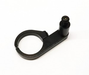 Scheinwerferhalter HERRMANS für Nordic Xtreme/Pro, 31,8mm, schwarz
