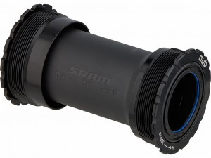 Innenlager SRAM DUB T47 77mm, CER, Alu, schwarz, Road/Road Wide