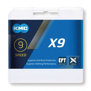 KMC KETTE X9 EPT 1/2 X 11/128 114GL