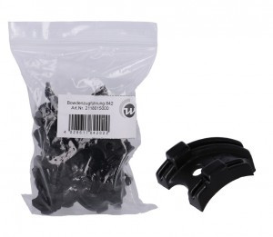 Bowdenzugführung Westphal 842/02 schwarz, 2-fach für Tretlager, 25 Stück