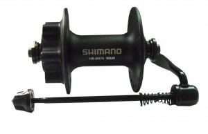 SHIMANO Vorderradnabe HB-M475 6-Loch Schnellspanner