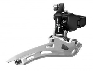 Umwerfer Veloce 9s/10s 2-fach Down Swing,2x9/10-fach, Anlötversion, sw