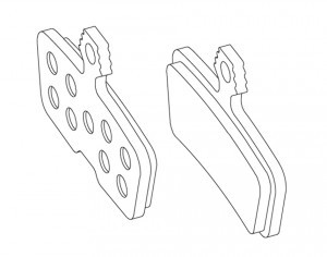 Scheibenbremsb. SRAM SIN/STL LARGE HD gesinter/Stahl, Code /Guide RE/G2 RE/DB8