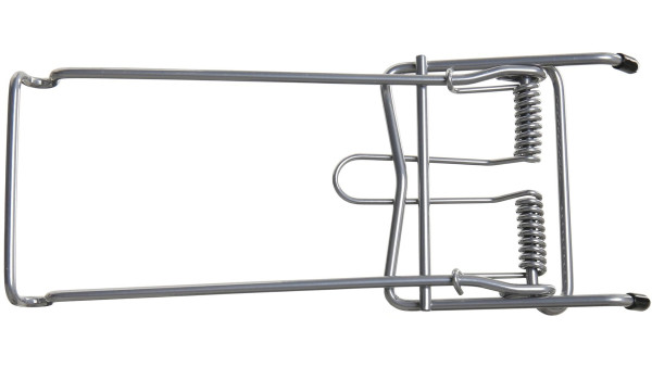 Steco FEDERKLAPPE CLIP ON SILBER PULVERBESCHICHTET