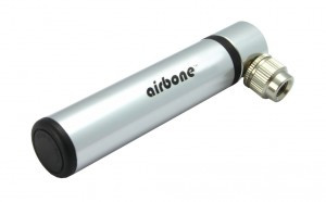 Minipumpe Airbone ZT-702M AV, 99mm, silber, inkl. Halter