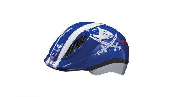 Bike Fashion KINDERHELM CAPTN SHARKY BLAU GR. S 46-51 CM