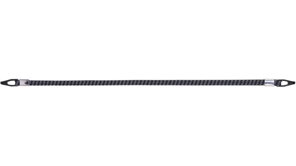 CONTEC CT SPANNGURT STRING DLX 580 MM, SCHWARZ/GRAU