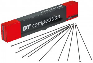 Speichen DT Swiss Competition2.0x1.8x2.0 274mm, Kart. 100 St.,sw, Straight Pull