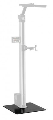 Bodenplatte für Montageständer 1693EL1 Stahl, 740x740x20mm