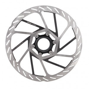 Bremsscheibe SRAM DB HS2 Ø220mm, silber, Centerlock, gerundet
