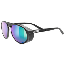 UVEX Mtn Classic Pure Black Matt / MIRROR Green | One Size