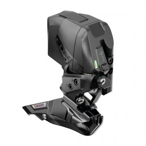 Umwerfer SRAM Force AXS E1 Braze-on, 2x12, Rd/Yaw, iridescent