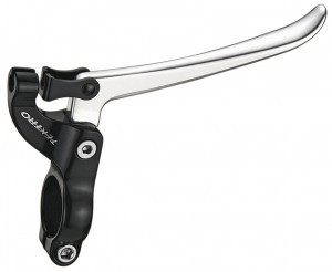 Bremshebel-Set Tektro FL 750 Set, silber, 3-Finger, Aluminium