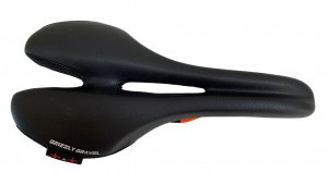 Bequemsattel P&P Grizzly Gravel 411 schwarz, Unisex, 265x172mm, ca. 422g