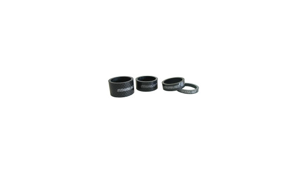 STRONGLIGHT CARBON 1 1/8 SPACER SET Ã 4 STUECK