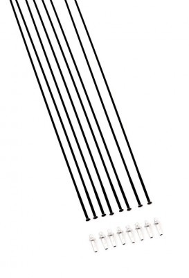 Speichenkit DT Swiss GRC1100 DI 30 27.5" Dicut, DB, VR + HR, schwarz