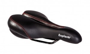 Bequemsattel P&P Explorer 810 schwarz, Unisex, 265x172mm, ca. 422g
