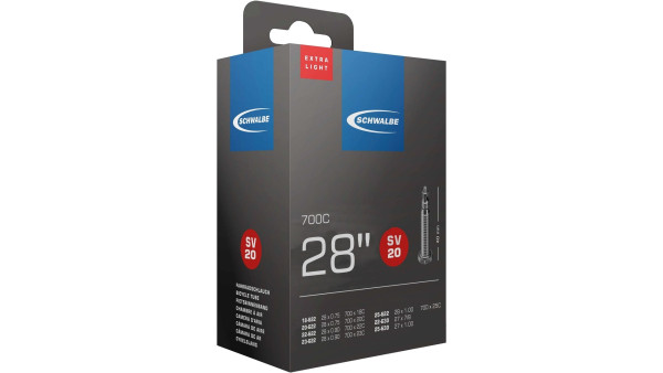 SCHWALBE SCHLAUCH #20 18/25-622/630 SV60 XLIGHT