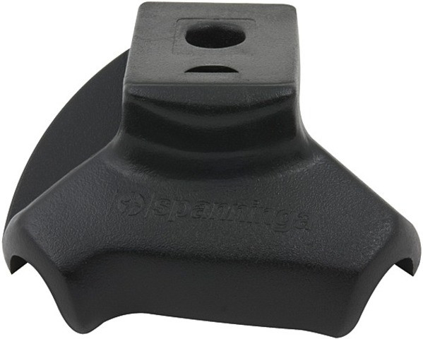 Spanninga KUNSTSTOFFKAPPE "LIBRA" 30MM SCHWARZ