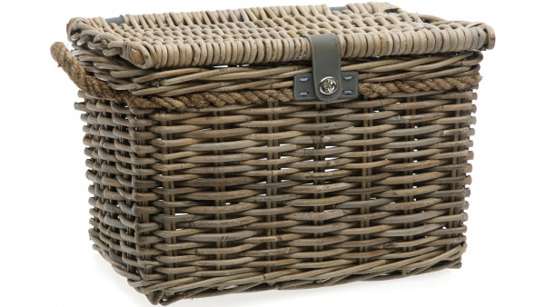 NEW LOOXS RATTAN KORB MELBOURNE LARGE", GREY