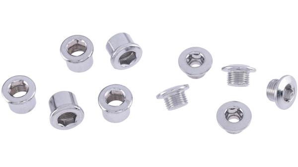 CONTEC CT KETTENBLATTSCHRAUBEN C.NUT 2-FACH 5 STK.SILBER