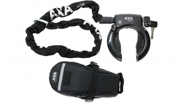 AXA SCHLOSSSET DEFENDER MIT EINSTECKK. UND TASCHE